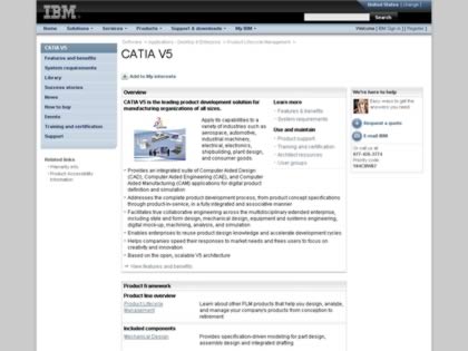 Cached version of CATIA
