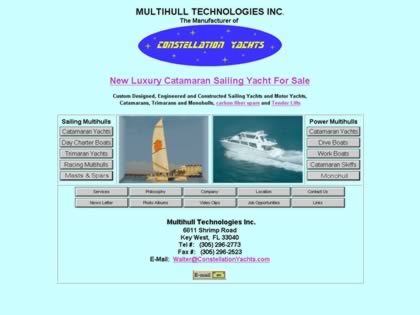 Cached version of Multihull Technologies - Constellation Yachts