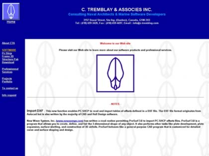 Cached version of C. Tremblay & Associes Inc.