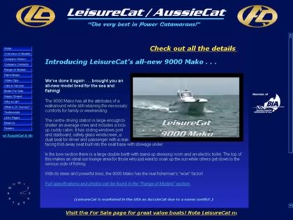 Cached version of LeisureCat Power Catamarans