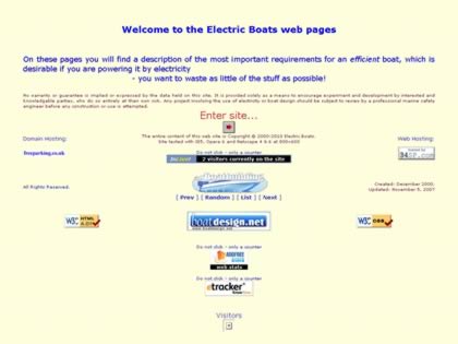 Cached version of Electric Boats