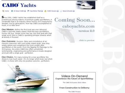 Cached version of Cabo Yachts
