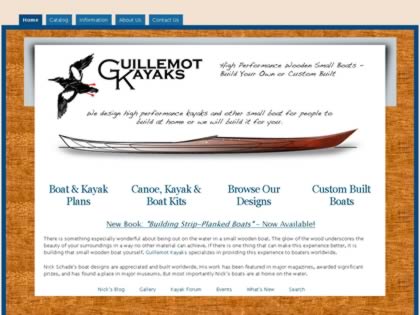 Cached version of Guillemot Kayaks