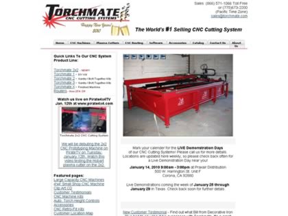 Cached version of Torchmate CNC Cutting Systems