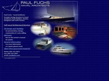 Cached version of Paul Fuchs Naval Architects