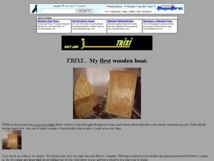 Cached version of TRIXI  the trailerless wooden skiff