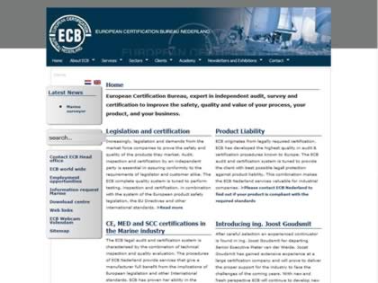 Cached version of European Certification Bureau