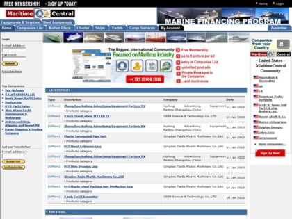 Cached version of MaritimeCentral.com
