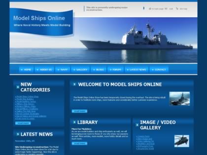 Cached version of Model Ships Online
