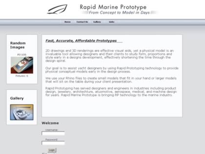 Cached version of Rapid Marine Prototype