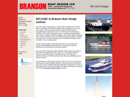 Cached version of Branson Boat Design Limited