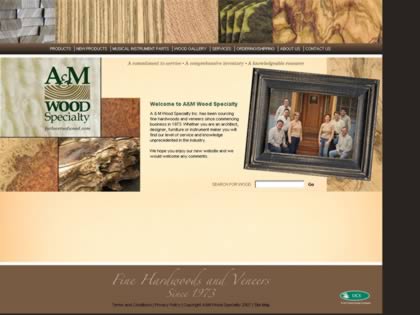 Cached version of A & M Wood Specialty