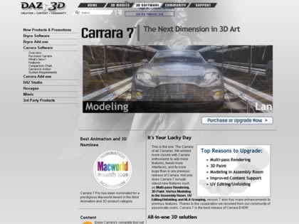 Cached version of Carrara
