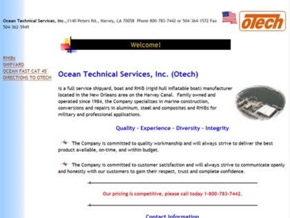 Cached version of Ocean Technical Services