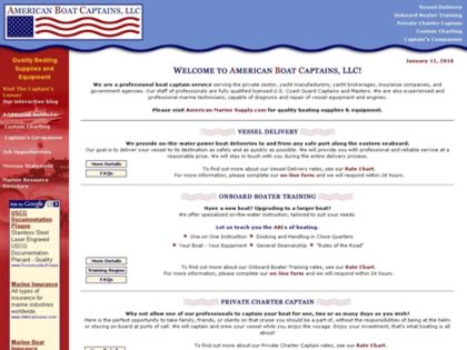 Cached version of American Boat Captains, LLC