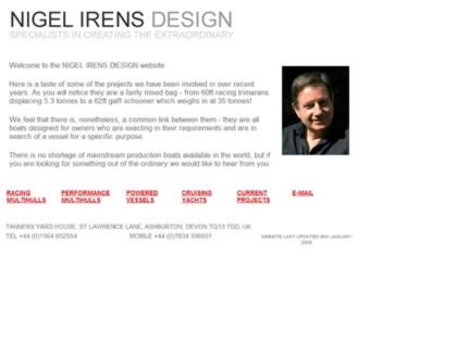 Cached version of Nigel Irens Design