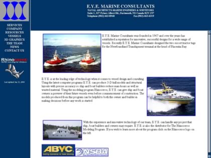 Cached version of E.Y.E. Marine Consultants