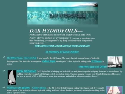Cached version of Dak Hydrofoils