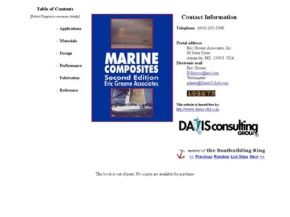 Cached version of Marine Composites by Eric Greene Associates