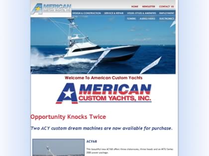 Cached version of American Custom Yachts