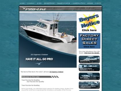 Cached version of Proline Boats