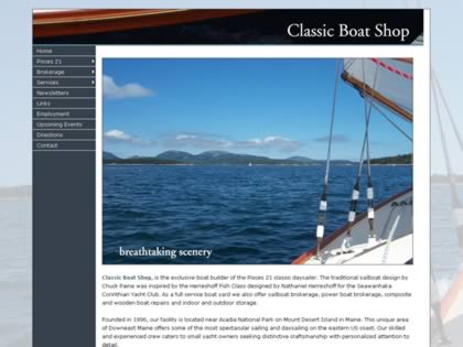 Cached version of Classic Boat Shop