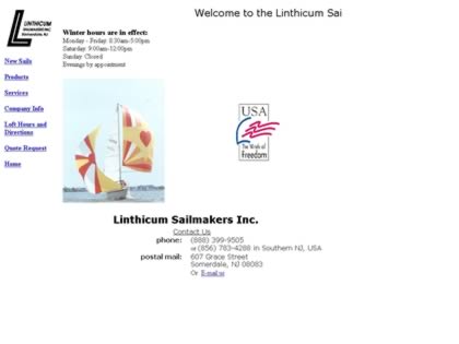 Cached version of Linthicum Sailmakers