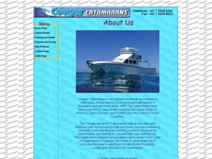 Cached version of Cougar Catamarans