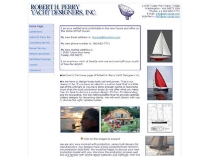 Cached version of Robert H. Perry Yacht Designers Inc.