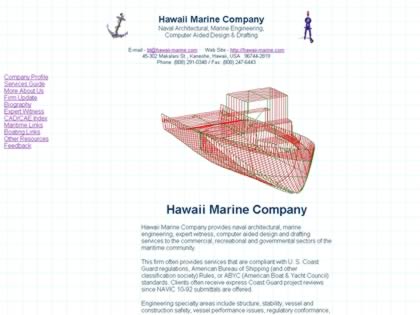 Cached version of Hawaii Marine Company