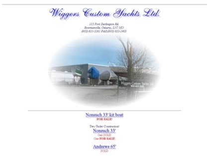 Cached version of Wiggers Custom Yachts Ltd.
