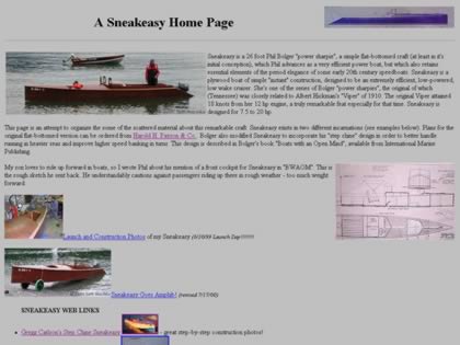 Cached version of A Sneakeasy Home Page