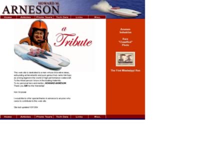 Cached version of Howard Arneson Tribute
