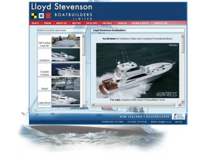 Cached version of Lloyd Stevenson Boat Builders