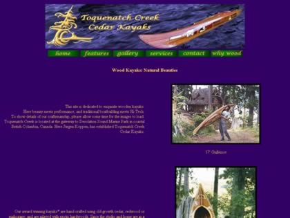 Cached version of Toquenatch Creek Cedar Kayaks