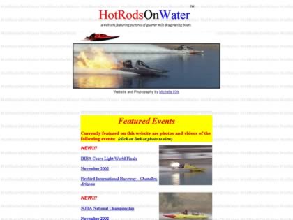 Cached version of Hot Rods On Water