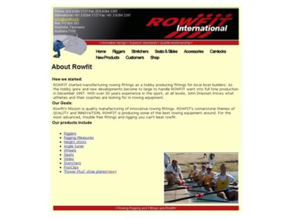 Cached version of Rowfit