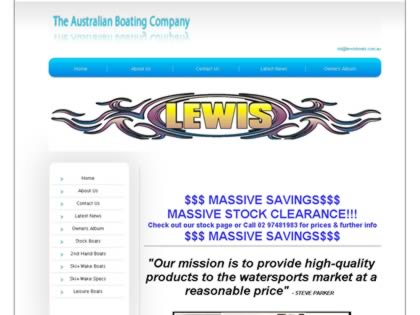 Cached version of Lewis Ski Boats