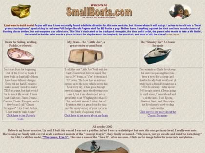 Cached version of Small Boats