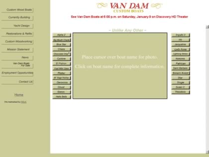 Cached version of Van Dam Wood Craft