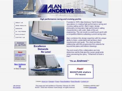 Cached version of Alan Andrews Yacht Design