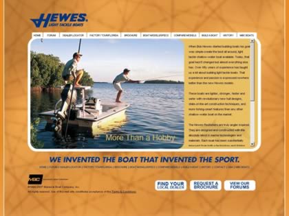 Cached version of Hewes Boat Company