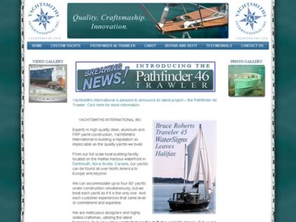 Cached version of YachtSmiths International Inc.