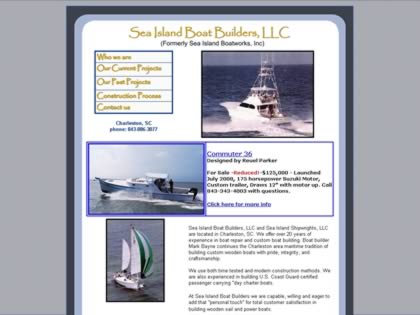 Cached version of Sea Island Boatworks