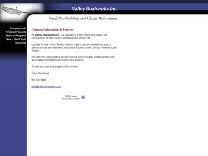 Cached version of Valley Boatworks Inc.