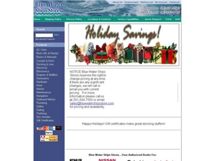 Cached version of Blue Water Ships Stores Online