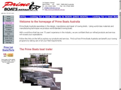 Cached version of Prime Boats Australia