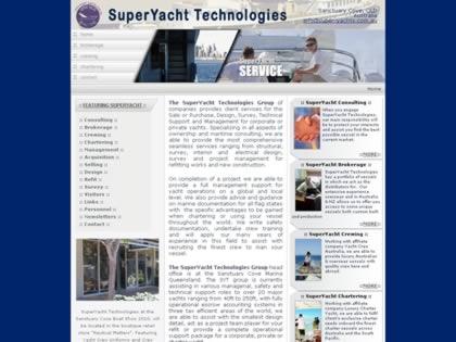 Cached version of Super Yacht Technologies