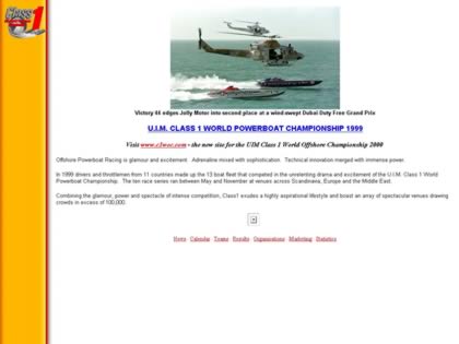 Cached version of U.I.M. Class 1 World Powerboat Championship
