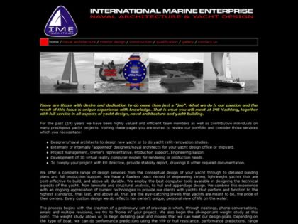 Cached version of IME Yachting